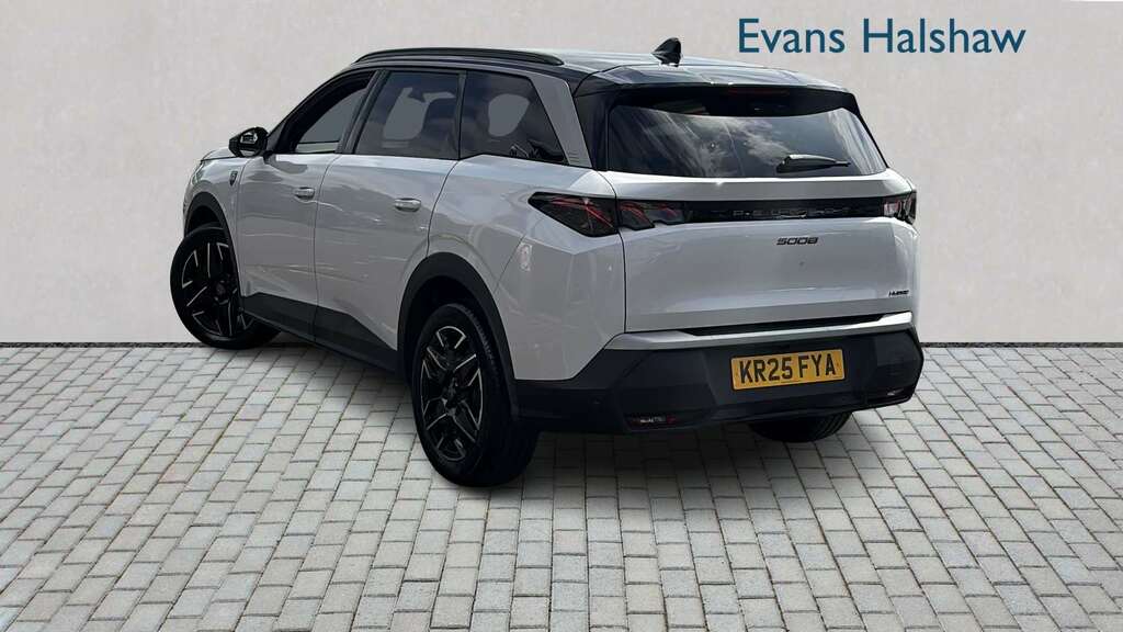 Peugeot 5008 1.2 Hybrid 136 Gt E-dsc6 2025 KR25FYA White #2