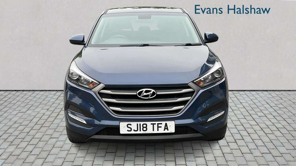 Hyundai Tucson 1.6 Gdi Blue Drive S 2Wd 2018 SJ18TFA Blue #3