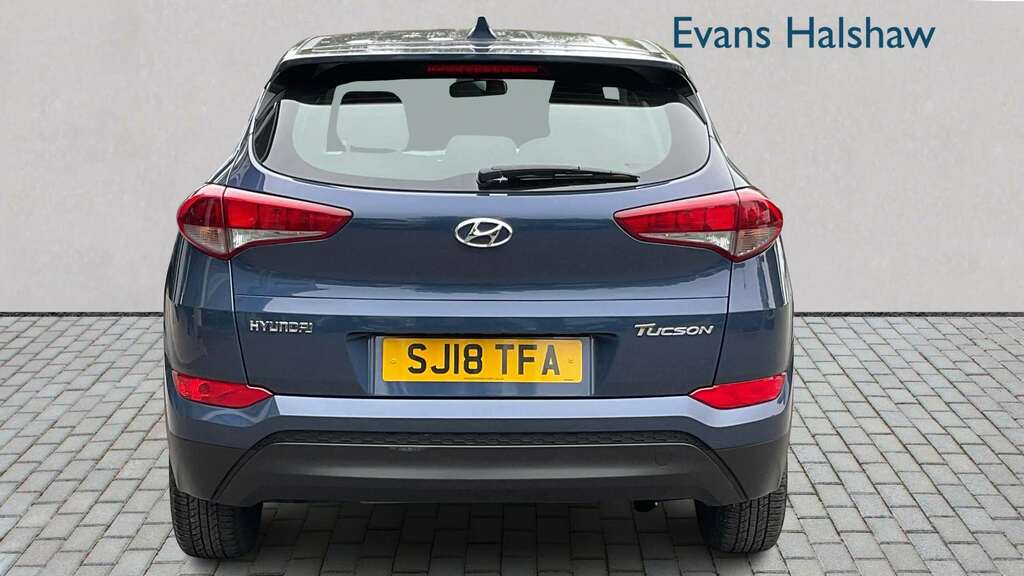 Hyundai Tucson 1.6 Gdi Blue Drive S 2Wd 2018 SJ18TFA Blue #4
