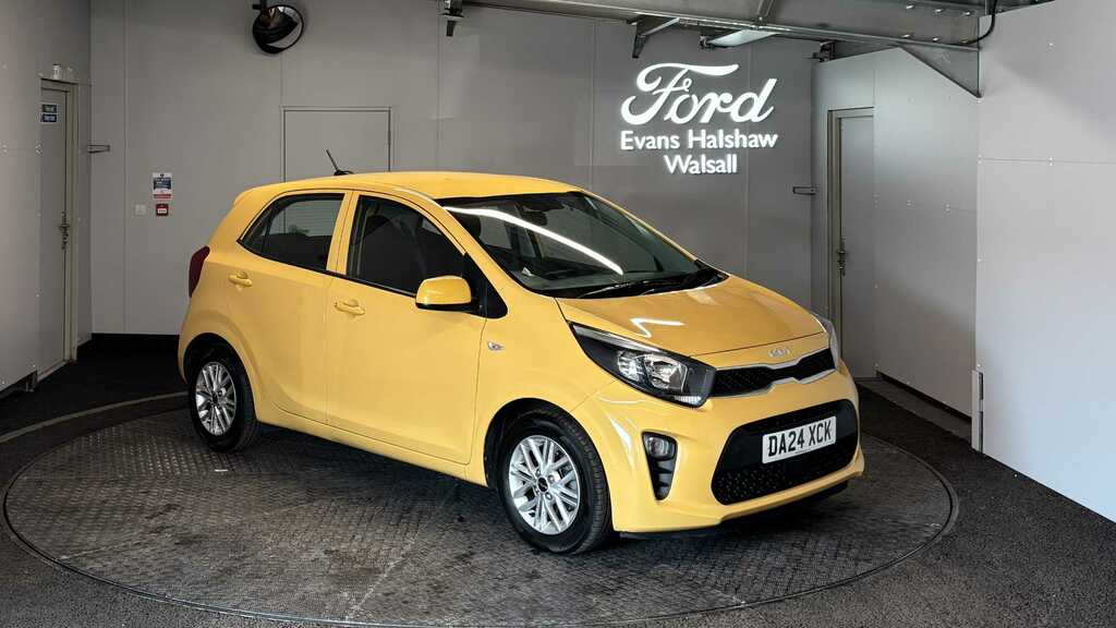 Kia Picanto 1.0 2 4 Seats 2024 Yellow