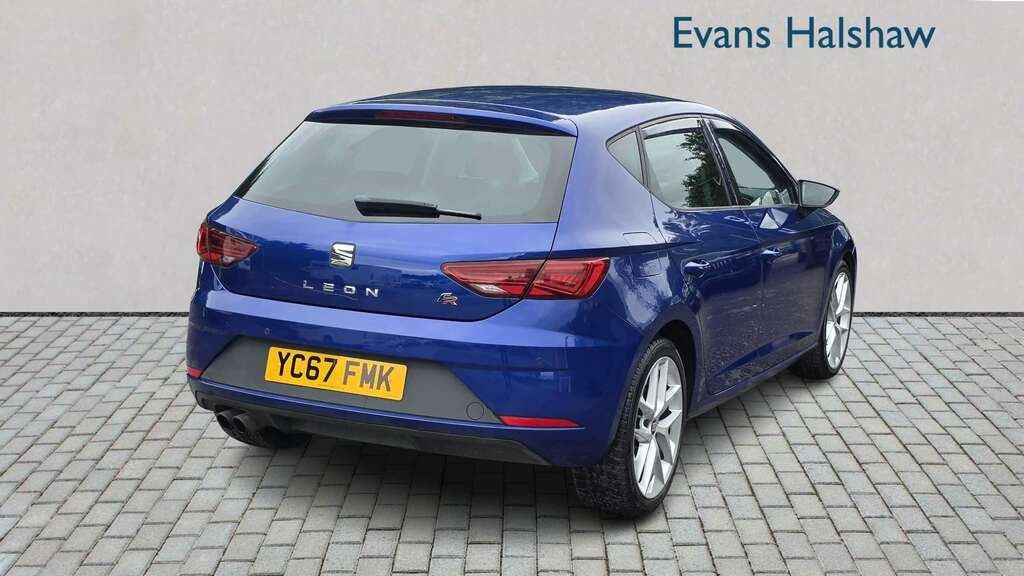 Seat Leon 1.4 Tsi 125 Fr Technology 2017 Blue #3