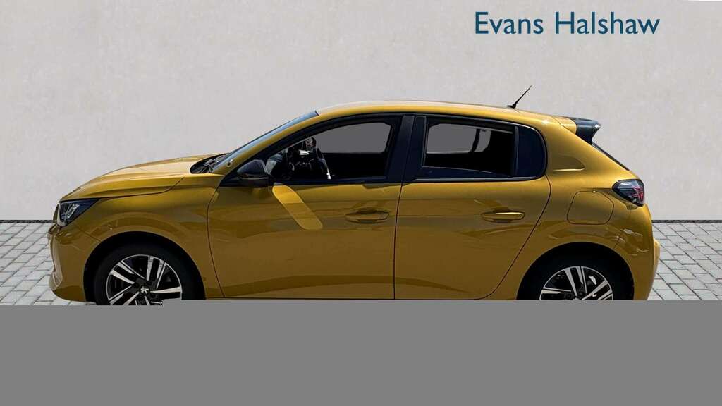 Peugeot 208 1.2 Puretech 100 Active Premium Eat8 2023 CF23BKJ Yellow #2
