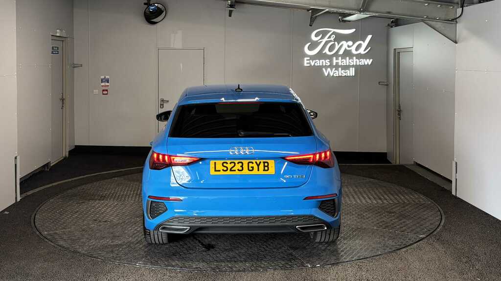 Audi A3 30 Tfsi S Line S Tronic 2023 LS23GYB Blue #3