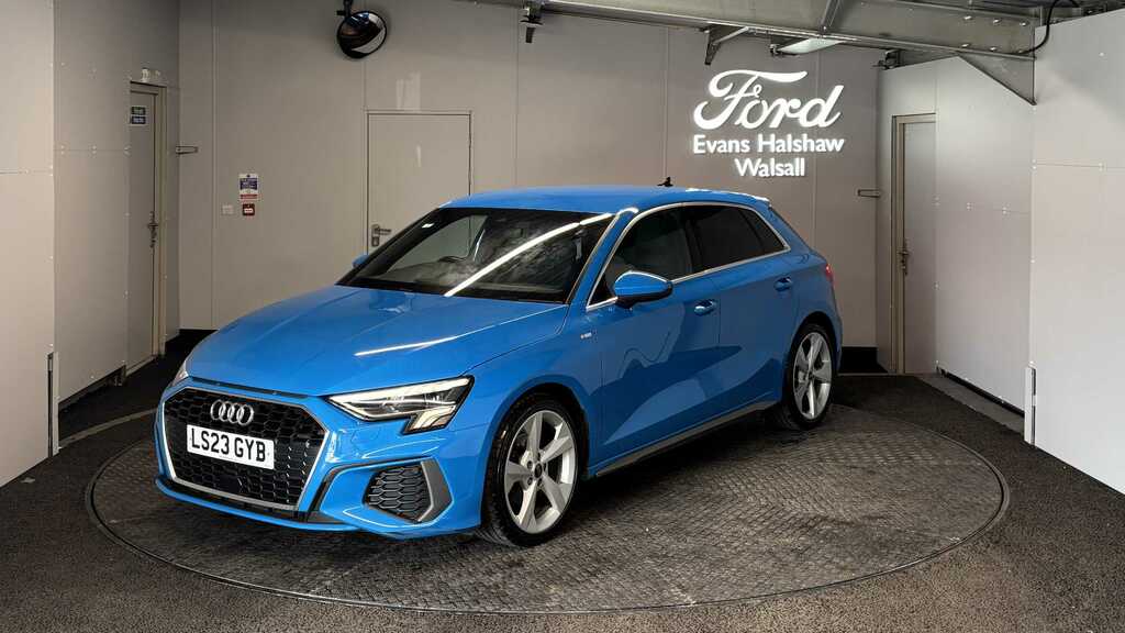 Audi A3 30 Tfsi S Line S Tronic 2023 LS23GYB Blue #2