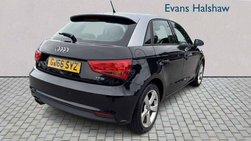 Audi A1 1.4 Tfsi Sport 2016 GJ66SYZ Black #5