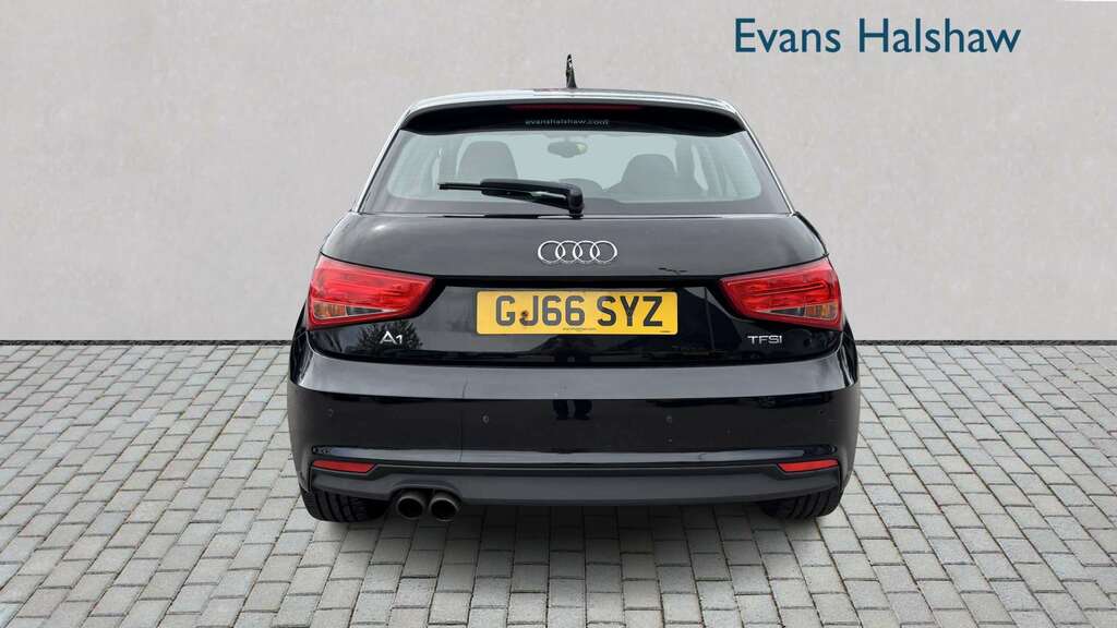 Audi A1 1.4 Tfsi Sport 2016 GJ66SYZ Black #4