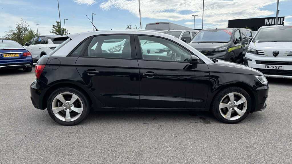 Audi A1 1.4 Tfsi Sport 2016 GJ66SYZ Black #6