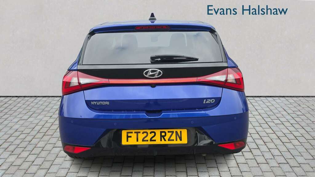 Hyundai I20 1.0T Gdi 48V Mhd Premium 2022 FT22RZN Blue #2