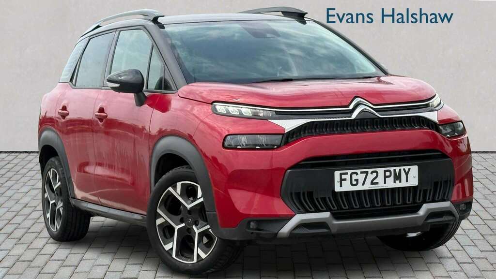 Citroen C3 Aircross 1.2 Puretech 130 Shine Plus Eat6 2022 FG72PMY Red #4