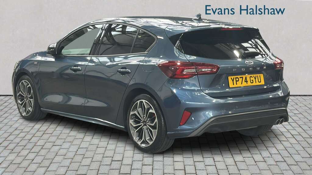 Ford Focus 1.0 Ecoboost Hybrid Mhev St-line X 2024 YP74GYU Blue #2