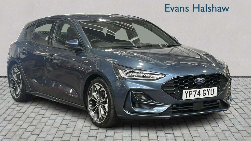 Ford Focus 1.0 Ecoboost Hybrid Mhev St-line X 2024 Blue