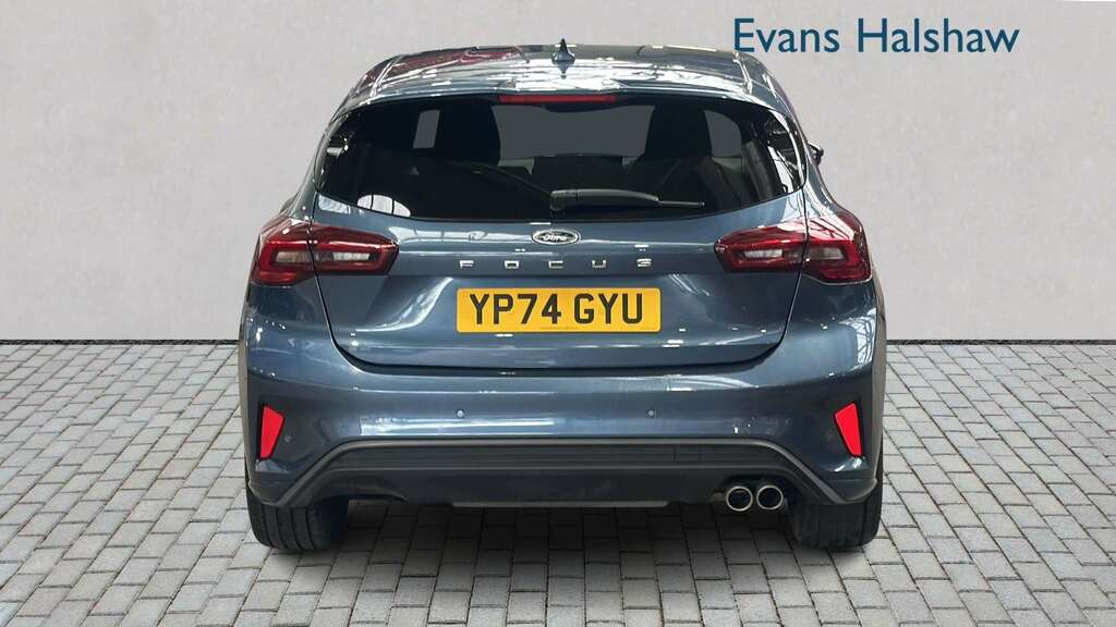 Ford Focus 1.0 Ecoboost Hybrid Mhev St-line X 2024 YP74GYU Blue #5