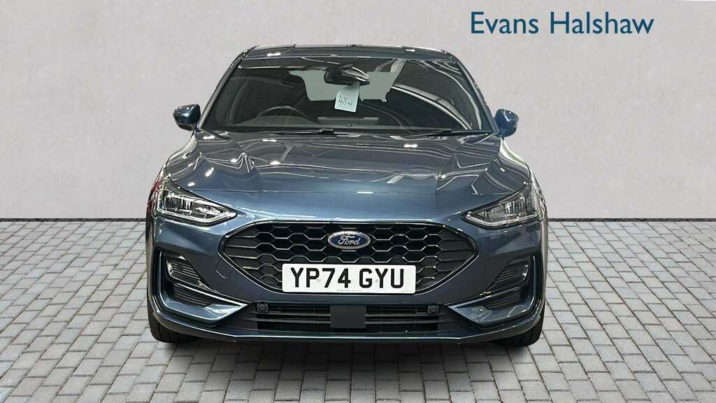 Ford Focus 1.0 Ecoboost Hybrid Mhev St-line X 2024 YP74GYU Blue #4