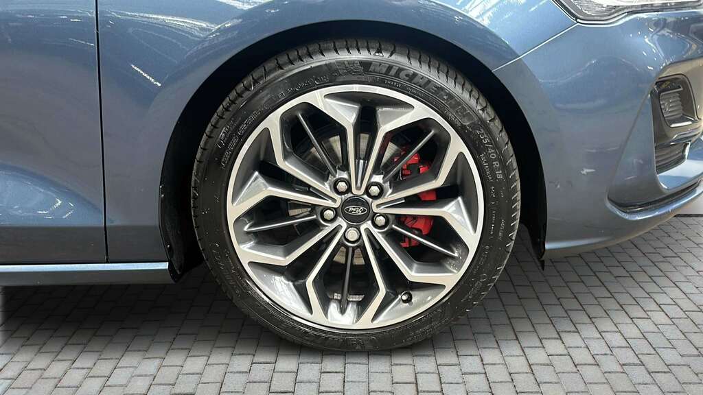 Ford Focus 1.0 Ecoboost Hybrid Mhev St-line X 2024 YP74GYU Blue #6
