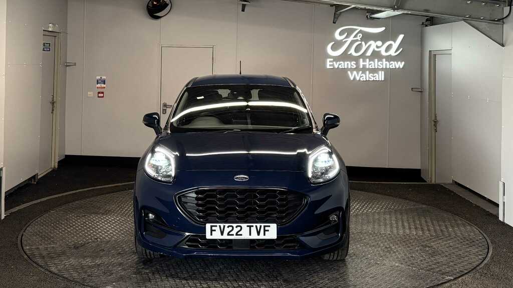 Ford Puma 1.0 Ecoboost Hybrid Mhev 155 St-line 2022 FV22TVF Blue #2