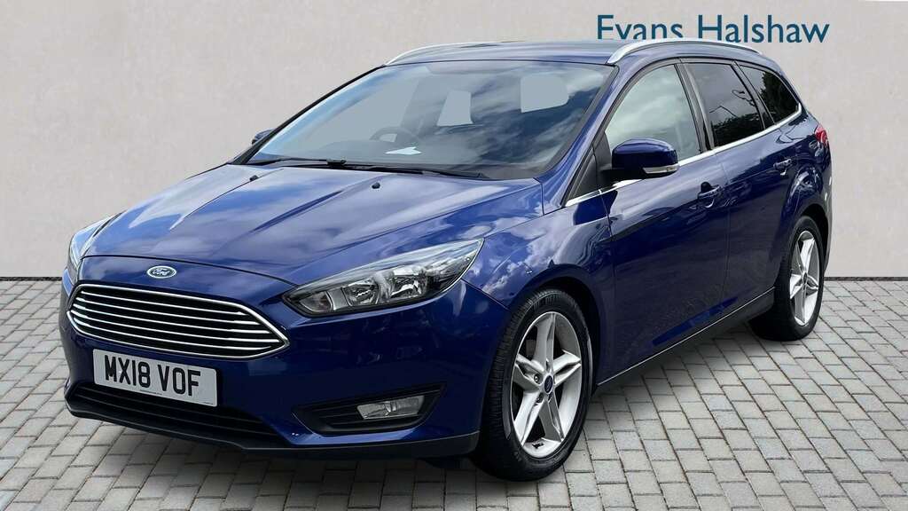 Ford Focus 1.0 Ecoboost 125 Zetec Edition 2018 Blue #2