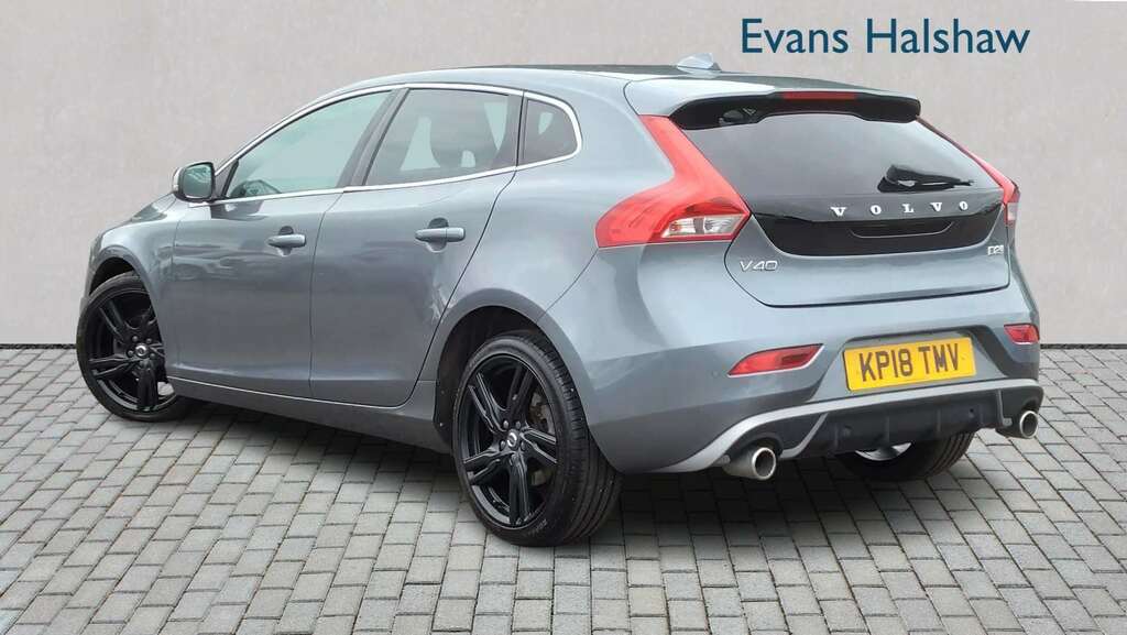 Volvo V40 D2 120 R Design Pro 2018 KP18TMV Grey #2