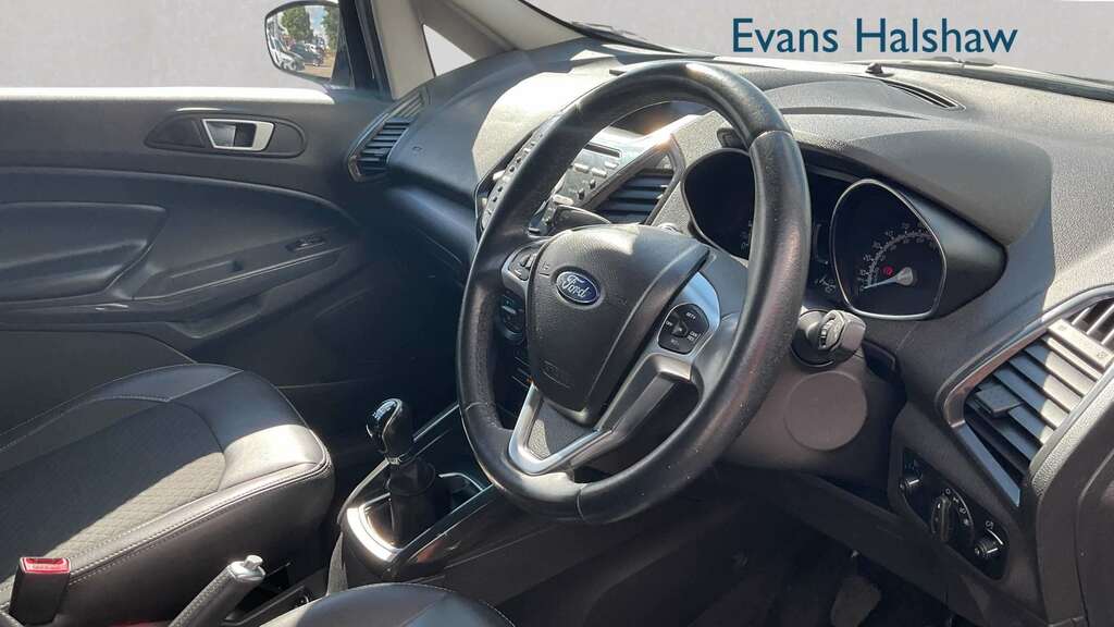 Ford Fiesta 1.0 Ecoboost Zetec Powershift 2017 HV17ELX Black #4