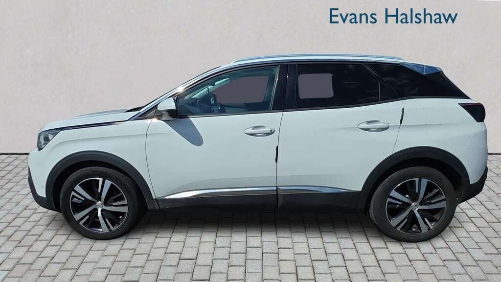 Peugeot 3008 1.5 Bluehdi Allure Eat8 2019 YS68XLD White #3