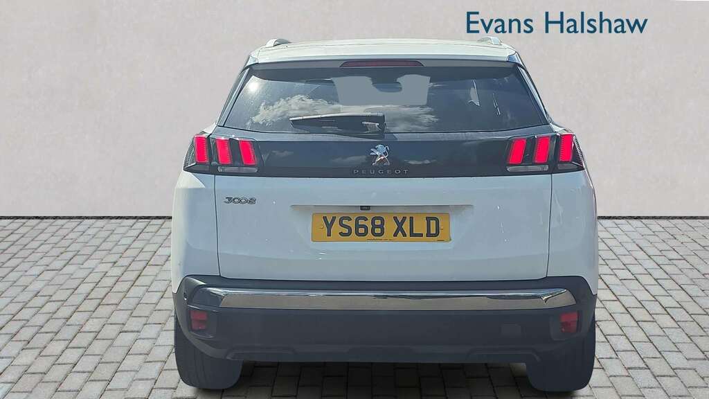 Peugeot 3008 1.5 Bluehdi Allure Eat8 2019 YS68XLD White #5