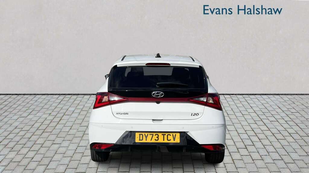 Hyundai I20 1.0T Gdi 48V Mhd Premium Dct 2023 DY73TCV White #5