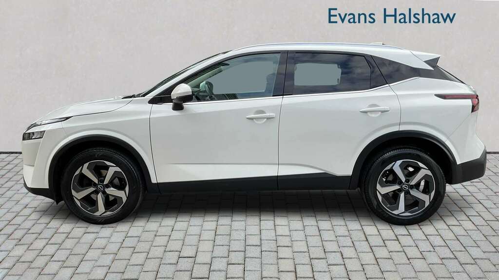 Nissan Qashqai 1.3 Dig-t Mh 158 N-connecta Xtronic 2024 DN24CUG White #3