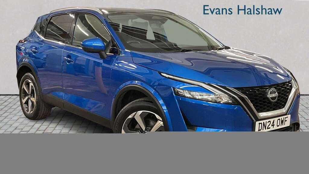 Nissan Qashqai 1.3 Dig-t Mh 158 N-connecta Xtronic 2024 DN24OWF Blue