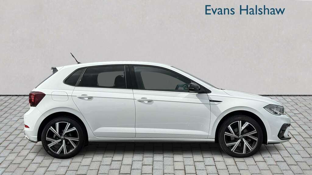 Volkswagen Polo 1.0 Tsi 110 R-line Dsg 2024 FH73JHA White #4