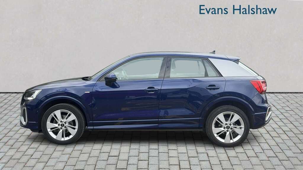 Audi Q2 35 Tfsi S Line S Tronic 2023 YS23WJN Blue #4