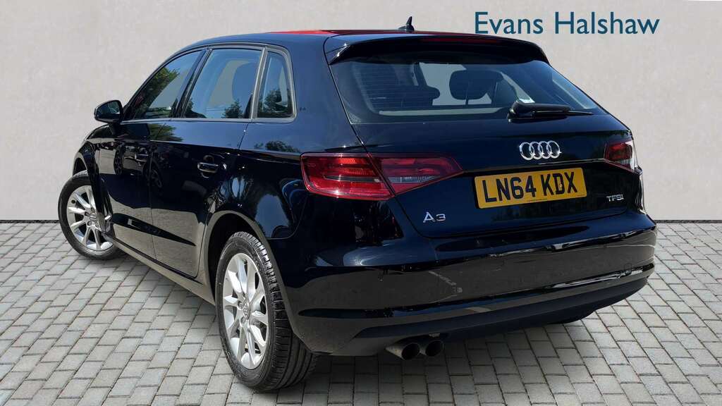 Audi A3 1.4 Tfsi 125 Se 2014 LN64KDX Black #2