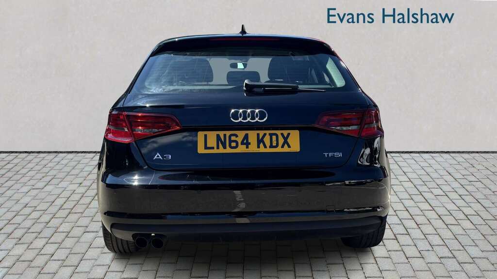 Audi A3 1.4 Tfsi 125 Se 2014 LN64KDX Black #5