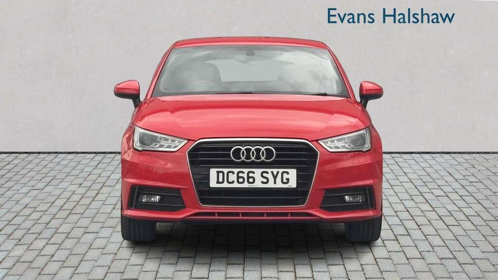 Audi A1 1.6 Tdi S Line S Tronic 2017 Red