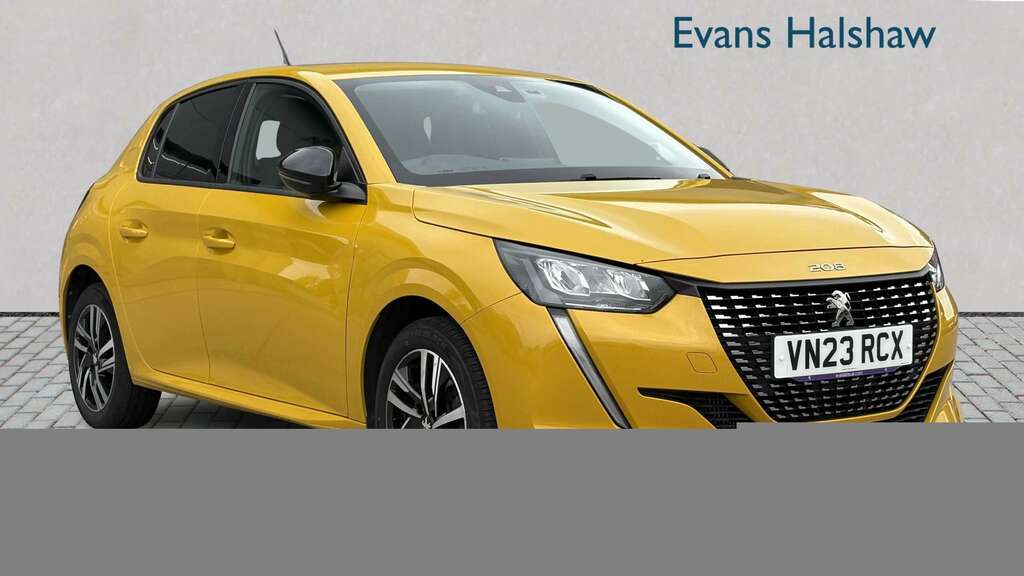 Peugeot 208 1.2 Puretech 130 Allure Premium Eat8 2023 Yellow