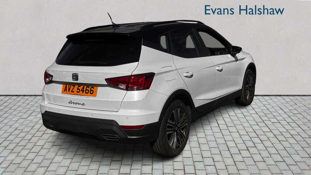 Seat Arona 1.0 Tsi 110 Se Edition Dsg 2023 AVZ5466 White #6