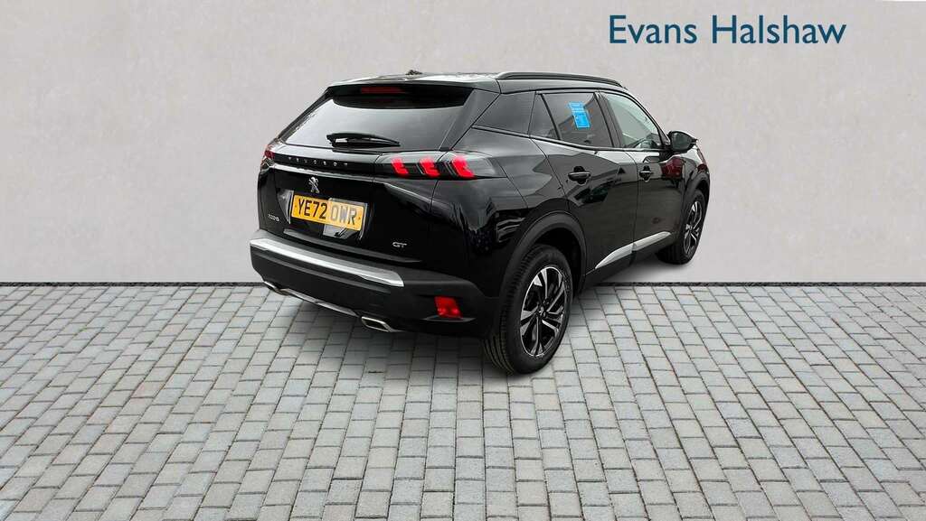Peugeot 2008 1.2 Puretech 130 Gt 2022 YE72OWR Black #3