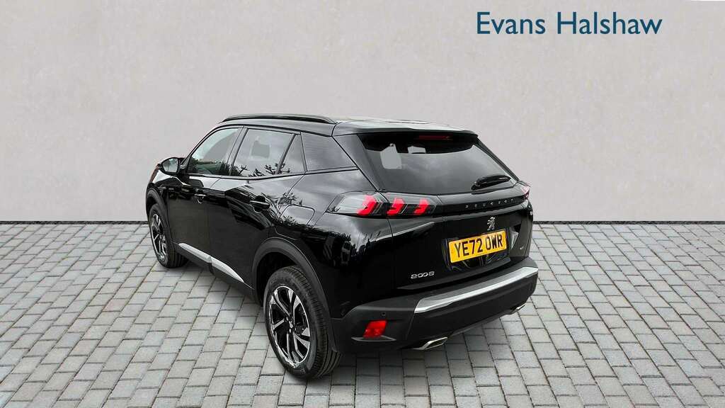 Peugeot 2008 1.2 Puretech 130 Gt 2022 YE72OWR Black #4