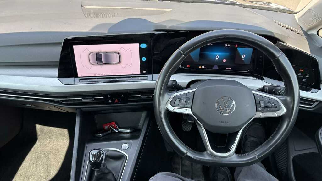 Volkswagen Golf 1.0 Tsi Life 2023 BV23VSX Blue #4