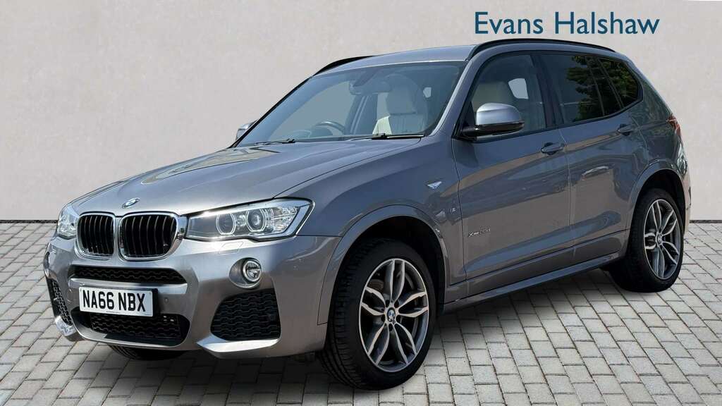 BMW X3 Xdrive20d M Sport Step 2016 NA66NBX Grey #4