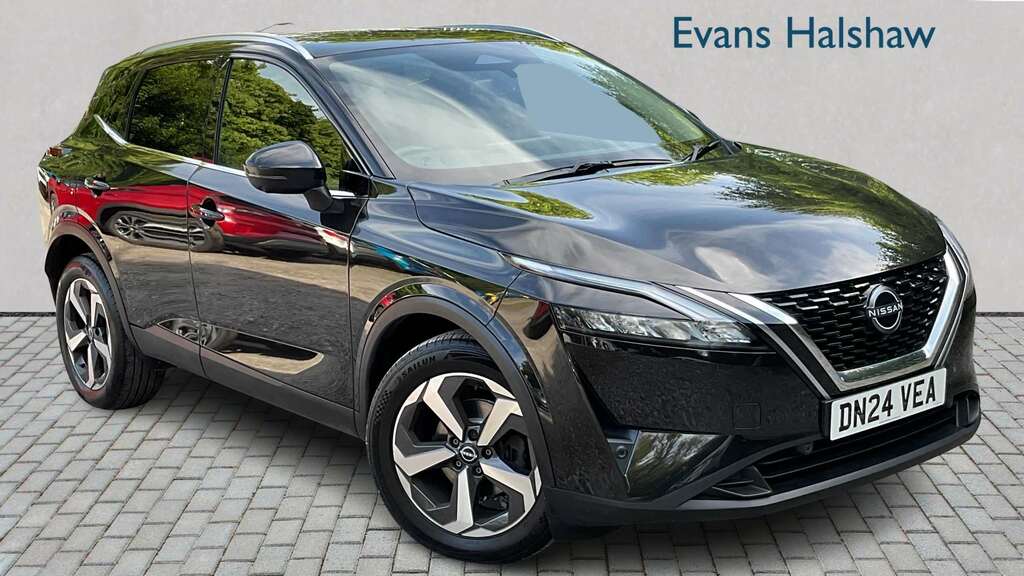 Nissan Qashqai 1.3 Dig-t Mh 158 N-connecta Xtronic 2024 DN24VEA Black