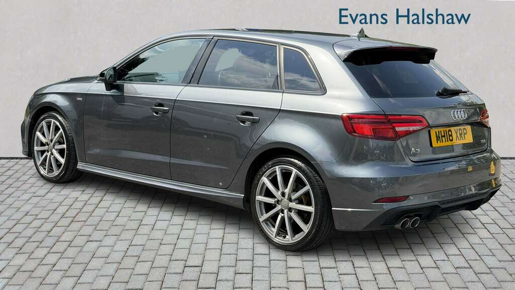 Audi A3 2.0 Tdi Black Edition S Tronic 7 Speed 2018 Grey