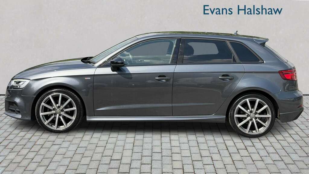 Audi A3 2.0 Tdi Black Edition S Tronic 7 Speed 2018 Grey