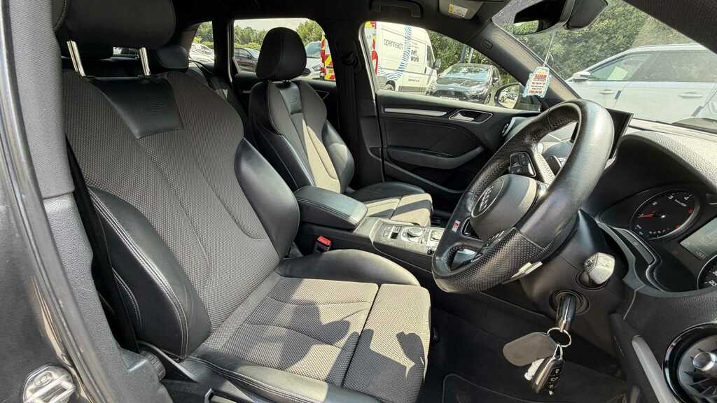 Audi A3 2.0 Tdi Black Edition S Tronic 7 Speed 2018 Grey #5