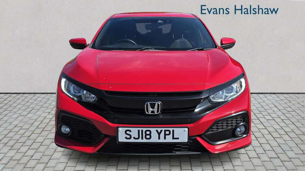 Honda Civic 1.0 Vtec Turbo Sr 2018 SJ18YPL Red #3