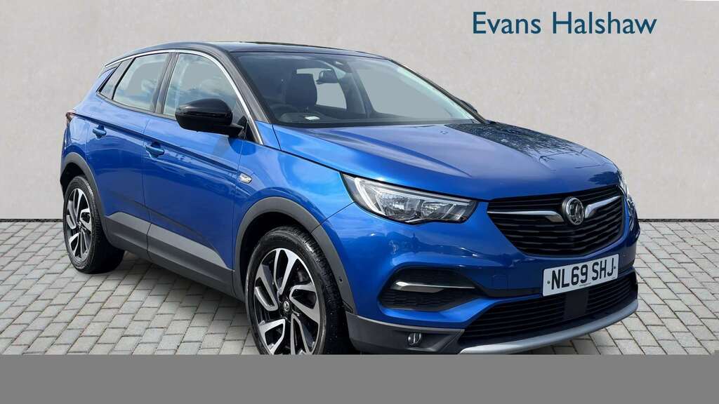 Vauxhall Grandland X 1.2 Turbo Elite Nav 2019 Blue