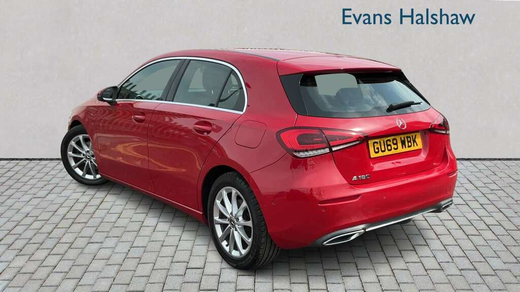 Mercedes-Benz A Class A180 Sport Executive 2019 GU69WBK Red #2