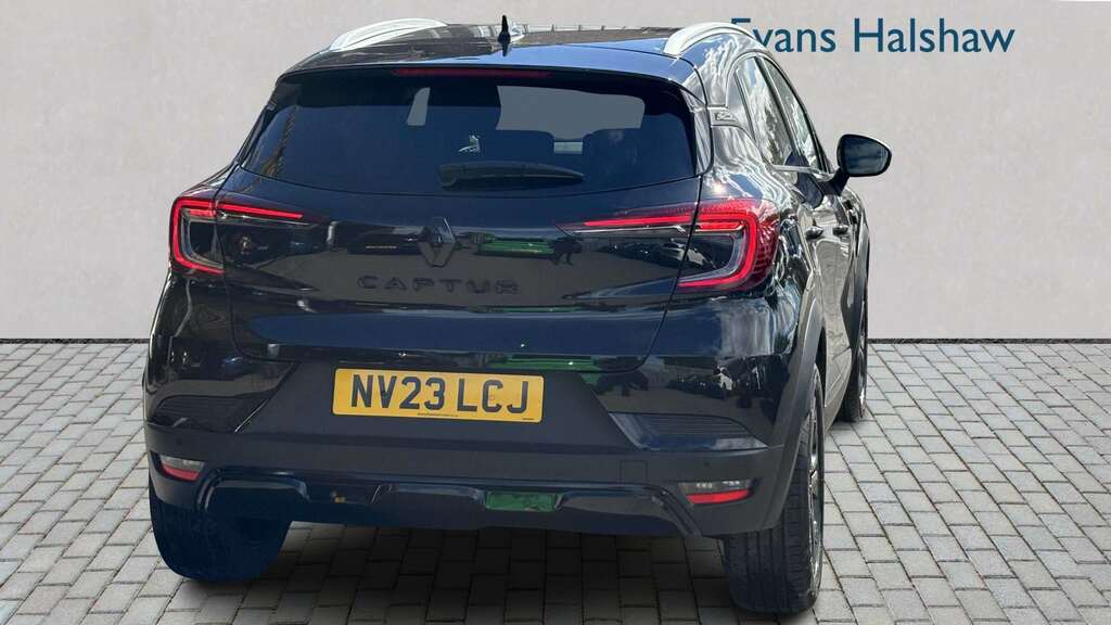 Renault Captur 1.0 Tce 90 Rive Gauche 2023 NV23LCJ Black #6