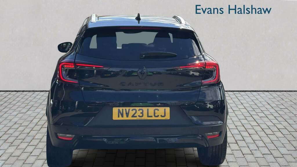 Renault Captur 1.0 Tce 90 Rive Gauche 2023 NV23LCJ Black #5