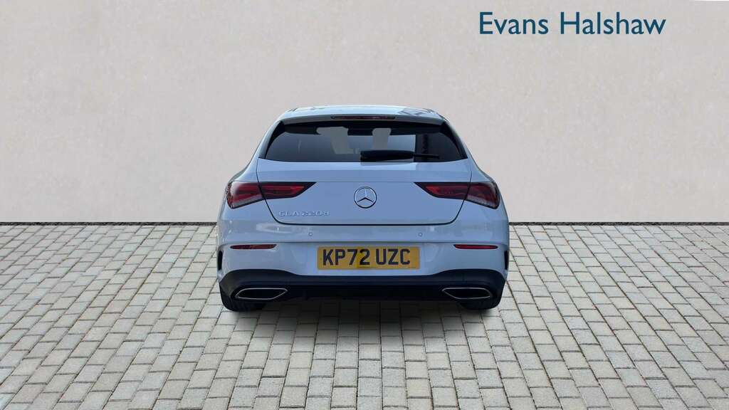 Mercedes-Benz CLA Class 220D Amg Line Premium Night Ed Tip 2022 KP72UZC White #5