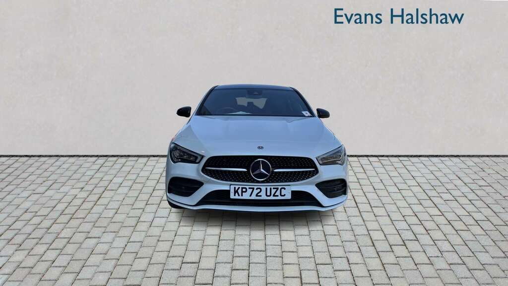 Mercedes-Benz CLA Class 220D Amg Line Premium Night Ed Tip 2022 KP72UZC White #4