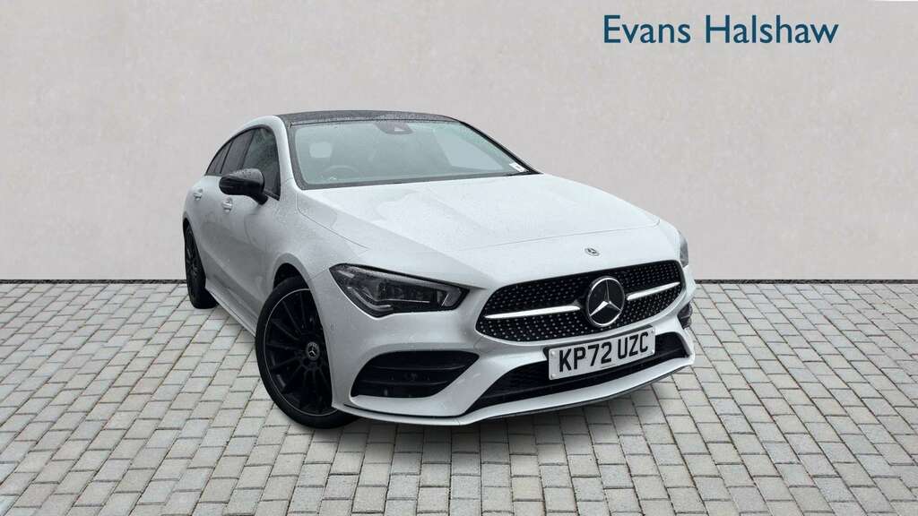 Mercedes-Benz CLA Class 220D Amg Line Premium Night Ed Tip 2022 White